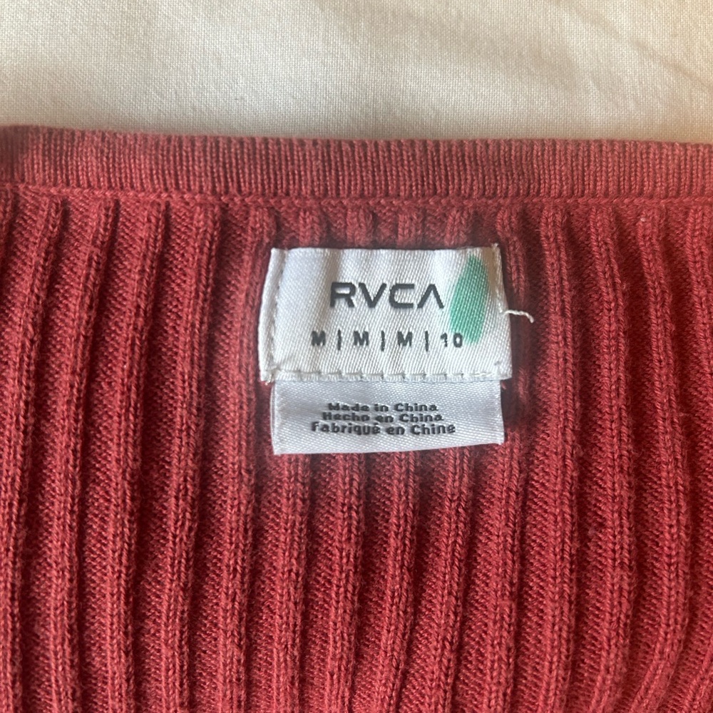 RVCA Ribbed Wrap Style Longsleeve - Picture 3 of 6